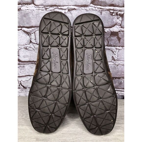 Florsheim Brown Leather BasketWeaves Driving Shoes Men Sz 11M US/44EU 13311-215 - Picture 9 of 16